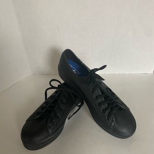 Keds Triple Kick Leather Shoes Black Size 9.5